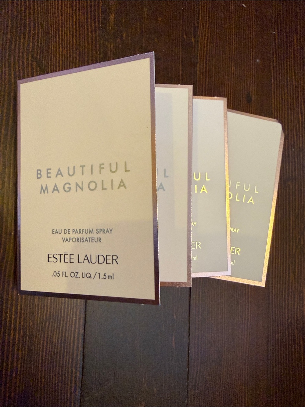 4 x Estée Lauder Beautiful Magnolia